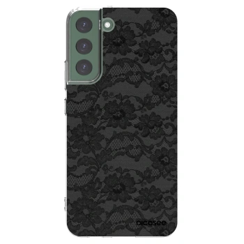 Picasee διαφανής θήκη σιλικόνης Samsung Galaxy S22+ 5G - Dark Elegance