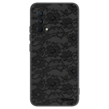 Picasee Μαύρη θήκη σιλικόνης για Realme GT Master Edition 5G - Dark Elegance