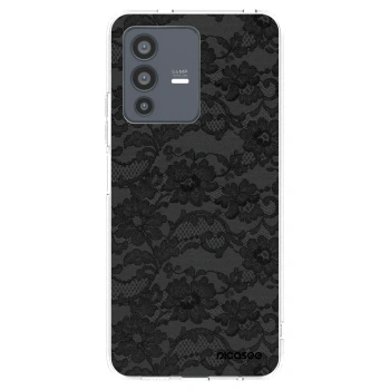 Picasee διαφανής θήκη σιλικόνης Vivo V23 5G - Dark Elegance