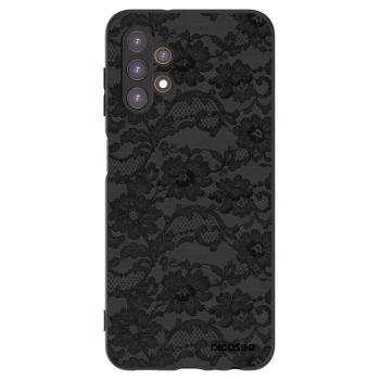 Picasee Μαύρη θήκη σιλικόνης για Samsung Galaxy A13 4G A135 - Dark Elegance
