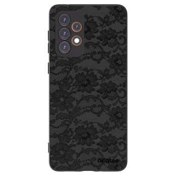 Picasee Μαύρη θήκη σιλικόνης για Samsung Galaxy A33 5G A336 - Dark Elegance