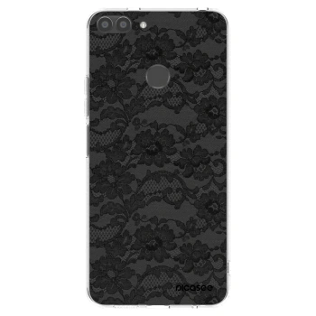 Picasee διαφανής θήκη σιλικόνης Huawei P Smart - Dark Elegance