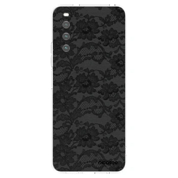 Picasee διαφανής θήκη σιλικόνης Sony Xperia 10 IV 5G - Dark Elegance