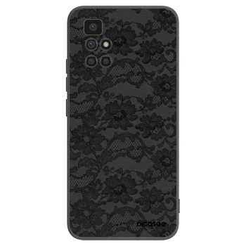 Picasee Μαύρη θήκη σιλικόνης για Xiaomi Redmi 10 (2022) - Dark Elegance