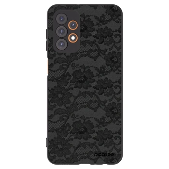 Picasee Μαύρη θήκη σιλικόνης για Samsung Galaxy A23 A236B 5G - Dark Elegance