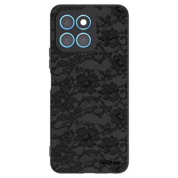 Picasee Μαύρη θήκη σιλικόνης για Honor X6 - Dark Elegance