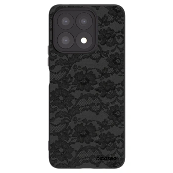 Picasee Μαύρη θήκη σιλικόνης για Honor X8a - Dark Elegance