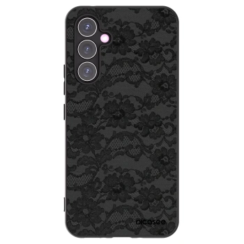 Picasee Μαύρη θήκη σιλικόνης για Samsung Galaxy A54 5G A546B - Dark Elegance