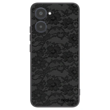 Picasee Μαύρη θήκη σιλικόνης για Realme 10 4G - Dark Elegance