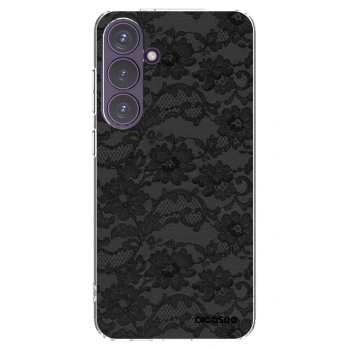 Picasee διαφανής θήκη σιλικόνης Samsung Galaxy S24+ S926B 5G - Dark Elegance