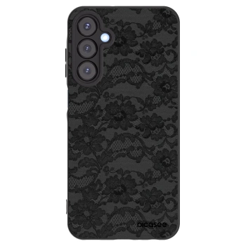 Picasee Μαύρη θήκη σιλικόνης για Samsung Galaxy A25 A256B 5G - Dark Elegance