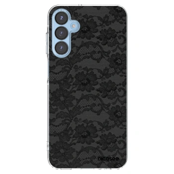 Picasee διαφανής θήκη σιλικόνης Samsung Galaxy A15 A156B 5G - Dark Elegance
