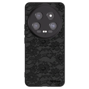 Picasee Μαύρη θήκη σιλικόνης για Xiaomi 14 Ultra - Dark Elegance