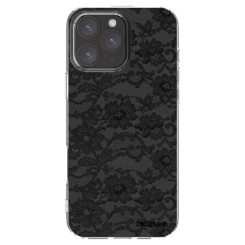 Picasee διαφανής θήκη σιλικόνης Apple iPhone 16 Pro Max - Dark Elegance