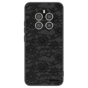 Picasee Μαύρη θήκη σιλικόνης για Realme 12 Pro 5G - Dark Elegance