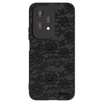 Picasee Μαύρη θήκη σιλικόνης για Honor 200 Lite - Dark Elegance