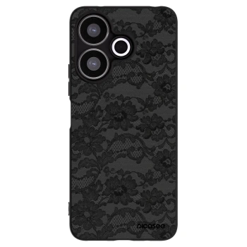 Picasee Μαύρη θήκη σιλικόνης για Xiaomi Redmi 13 4G - Dark Elegance