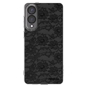 Picasee διαφανής θήκη σιλικόνης Samsung Galaxy S25 Edge 5G - Dark Elegance