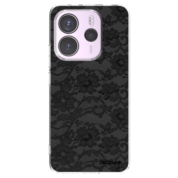 Picasee διαφανής θήκη σιλικόνης Xiaomi Redmi Note 14 4G - Dark Elegance