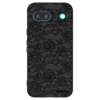 Picasee Μαύρη θήκη σιλικόνης για Google Pixel 8 - Dark Elegance