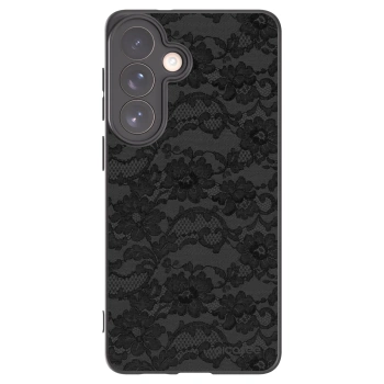 Picasee Μαύρη θήκη σιλικόνης για Samsung Galaxy S26+ - Dark Elegance
