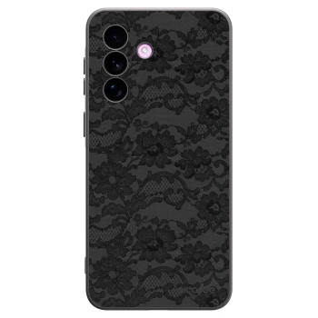 Picasee Μαύρη θήκη σιλικόνης για Samsung Galaxy A57 5G - Dark Elegance