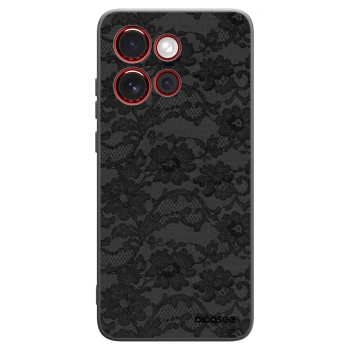 Picasee Μαύρη θήκη σιλικόνης για Motorola Edge 60 Neo 5G - Dark Elegance