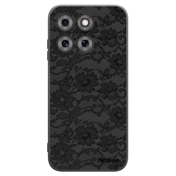 Picasee Μαύρη θήκη σιλικόνης για Motorola Moto G77 - Dark Elegance