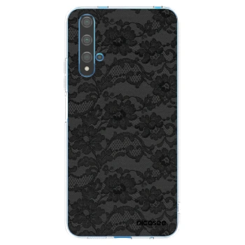 Picasee διαφανής θήκη σιλικόνης Huawei Nova 5T - Dark Elegance