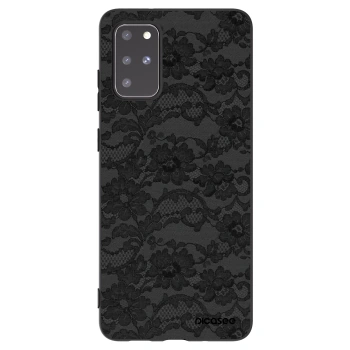Picasee Μαύρη θήκη σιλικόνης για Samsung Galaxy S20+ G985F - Dark Elegance