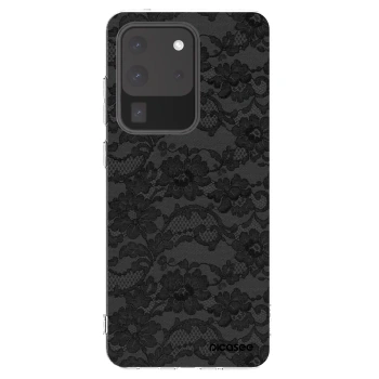 Picasee διαφανής θήκη σιλικόνης Samsung Galaxy S20 Ultra 5G G988F - Dark Elegance