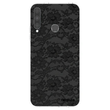 Picasee διαφανής θήκη σιλικόνης Huawei P40 Lite E - Dark Elegance