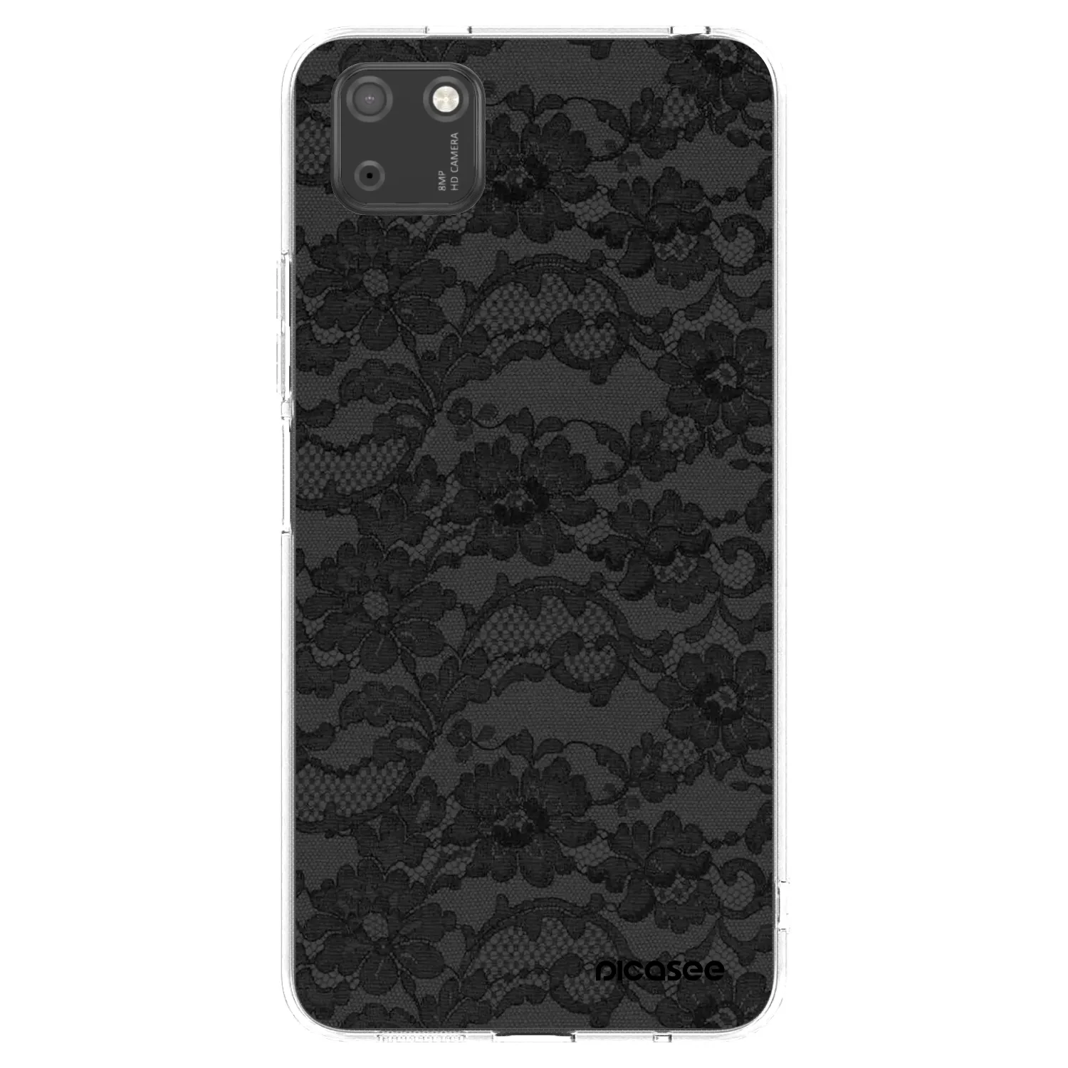 Picasee διαφανής θήκη σιλικόνης Huawei Y5P - Dark Elegance