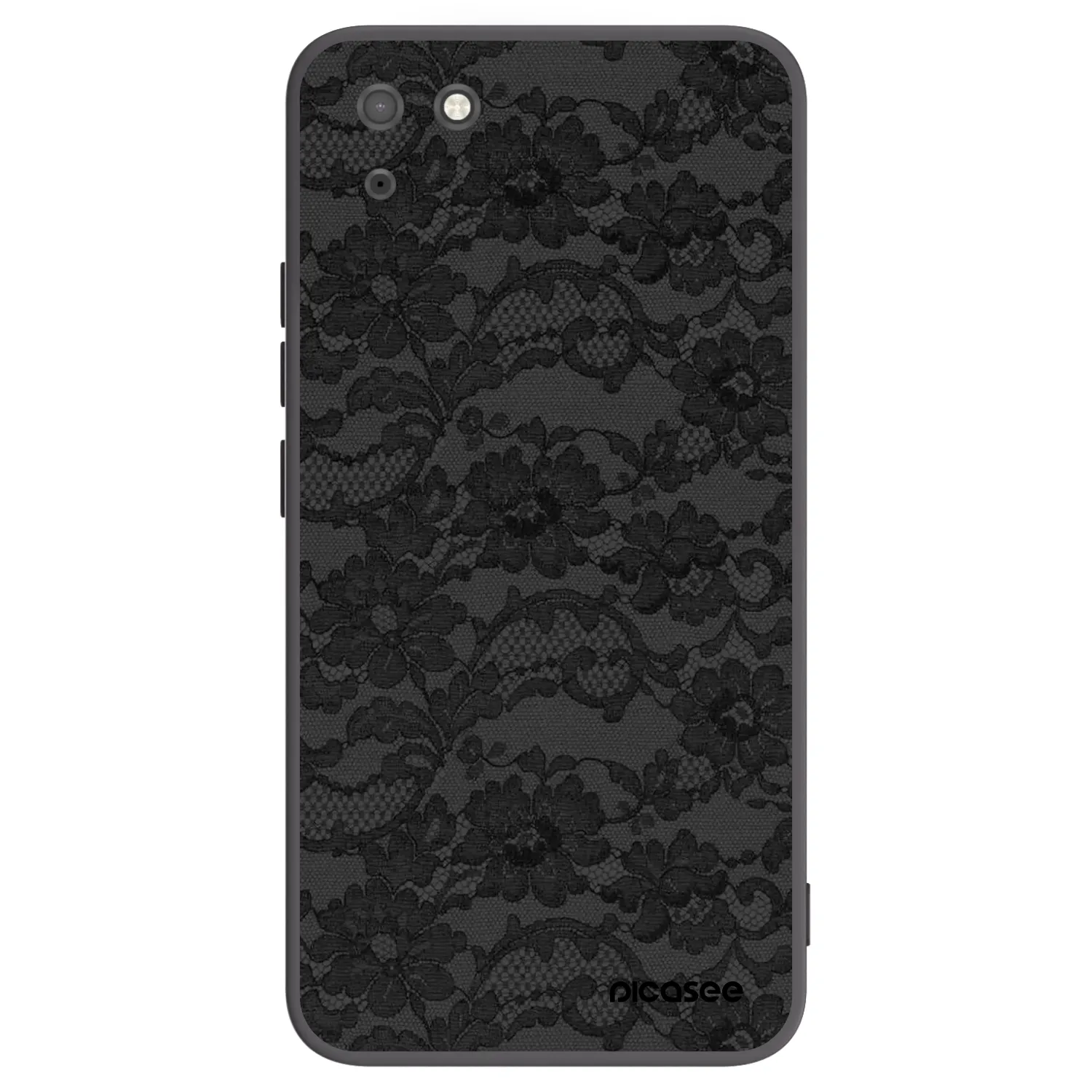 Picasee Μαύρη θήκη σιλικόνης για Huawei Y5P - Dark Elegance