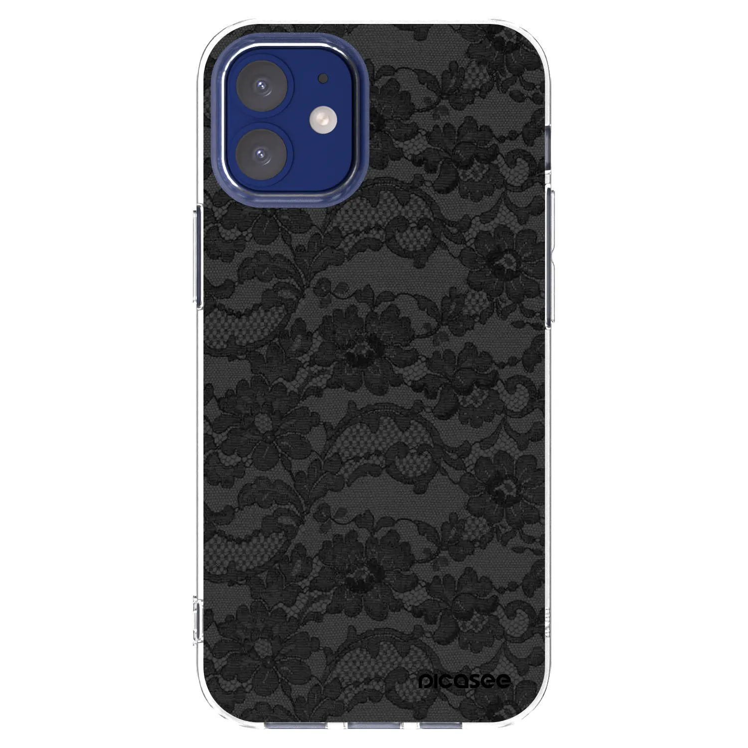 Picasee διαφανής θήκη σιλικόνης Apple iPhone 12 mini - Dark Elegance