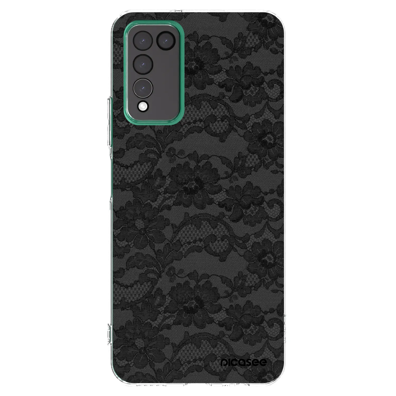 Picasee διαφανής θήκη σιλικόνης Honor 10X Lite - Dark Elegance