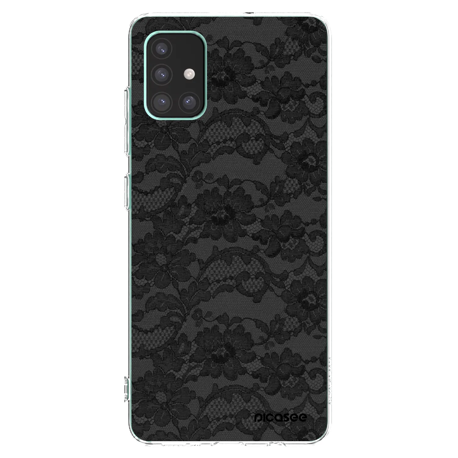 Picasee διαφανής θήκη σιλικόνης Samsung Galaxy M51 M515F - Dark Elegance