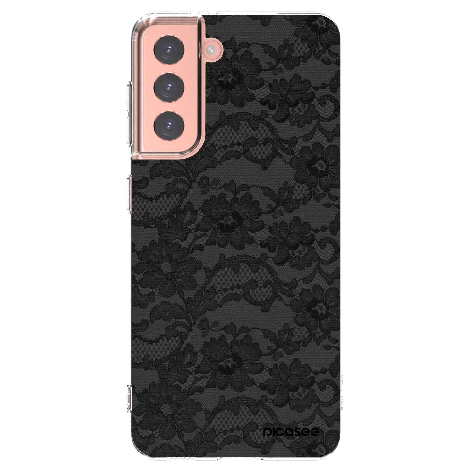 Picasee διαφανής θήκη σιλικόνης Samsung Galaxy S21 5G G991B - Dark Elegance