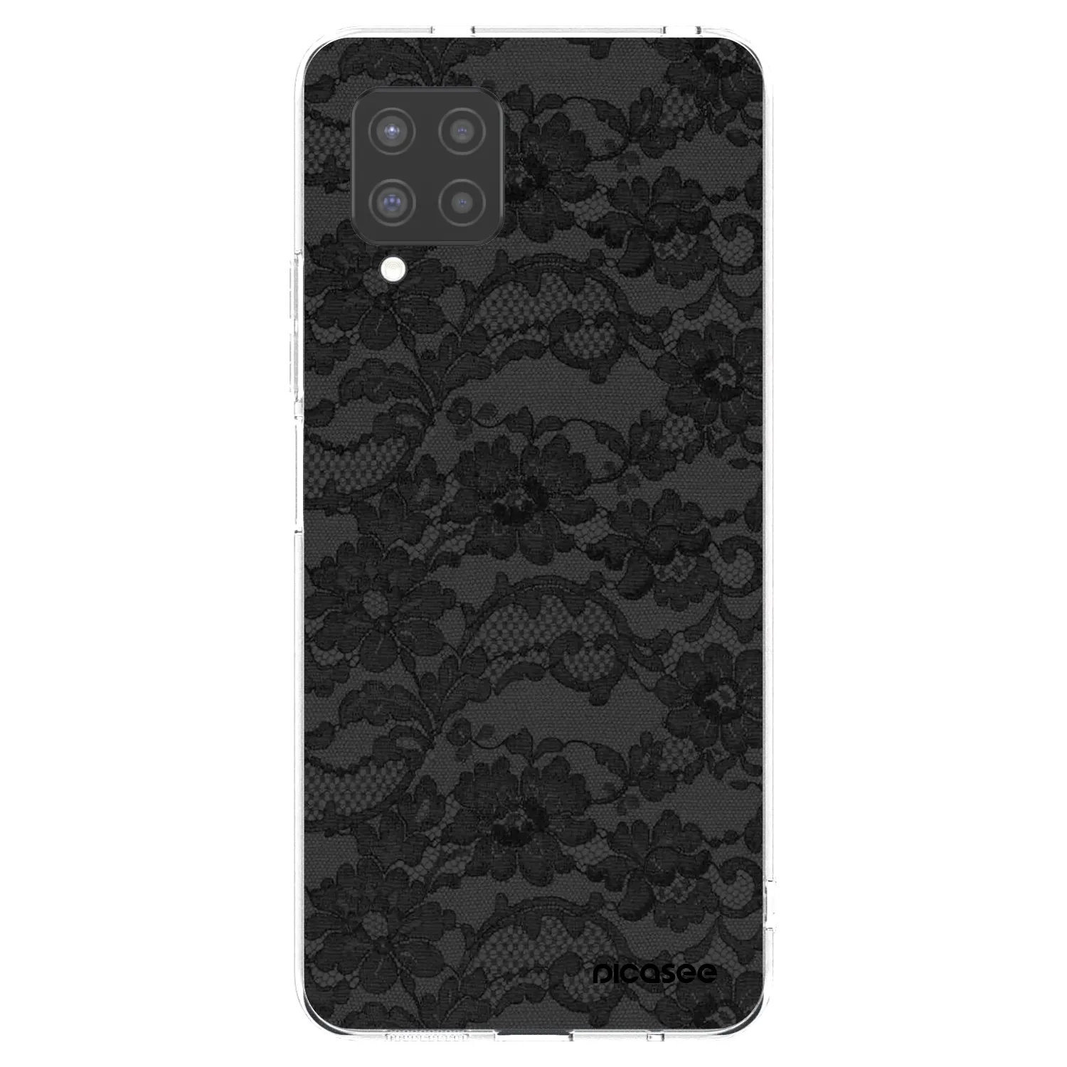 Picasee διαφανής θήκη σιλικόνης Samsung Galaxy A42 A426B - Dark Elegance