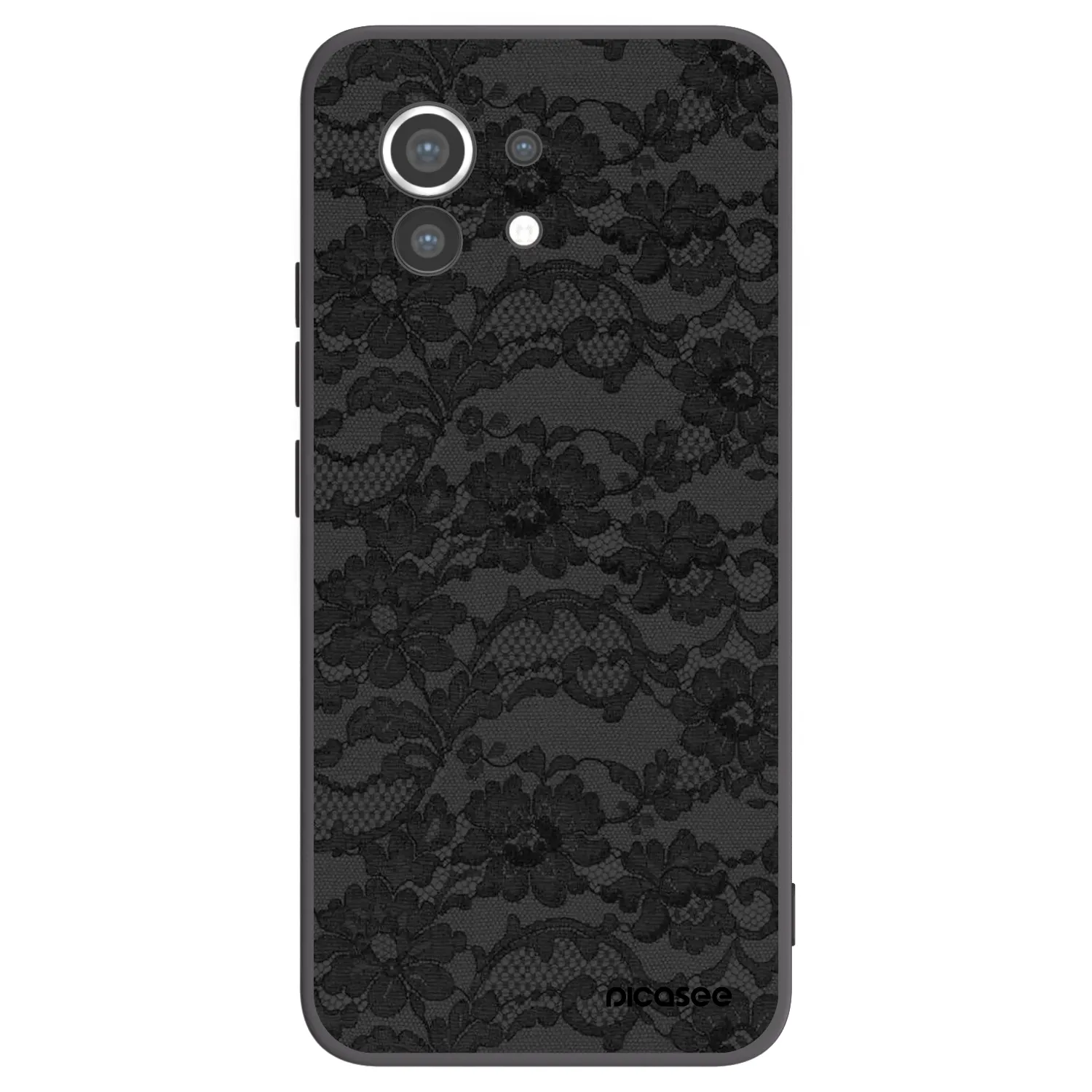 Picasee Μαύρη θήκη σιλικόνης για Xiaomi Mi 11 - Dark Elegance