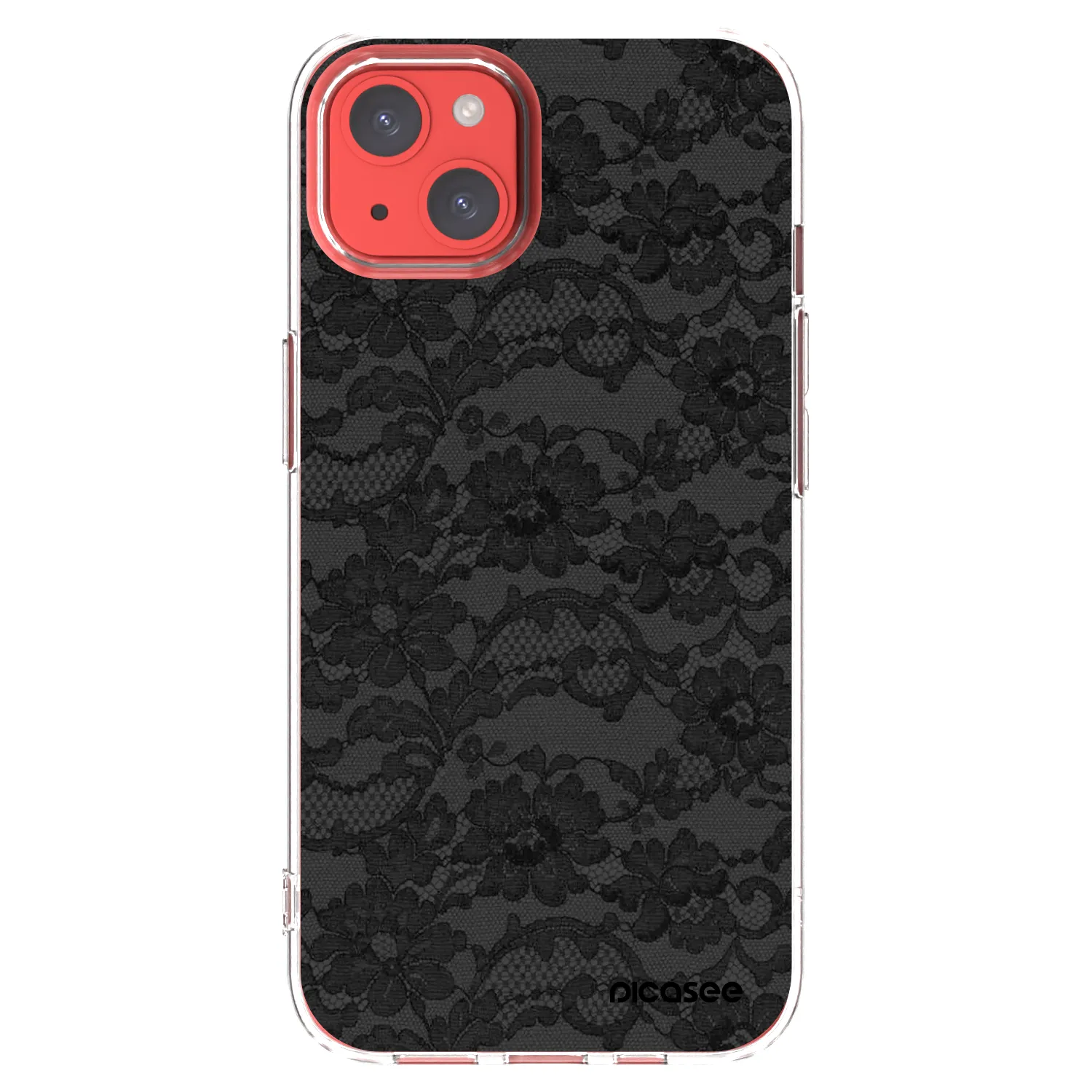 Picasee διαφανής θήκη σιλικόνης Apple iPhone 13 - Dark Elegance