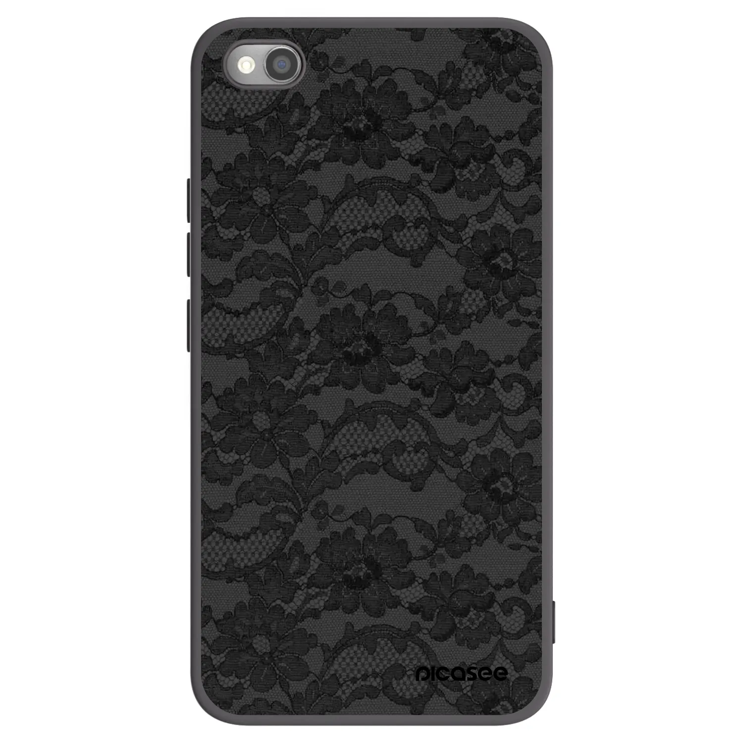 Picasee Μαύρη θήκη σιλικόνης για Xiaomi Redmi Note 11S 5G - Dark Elegance