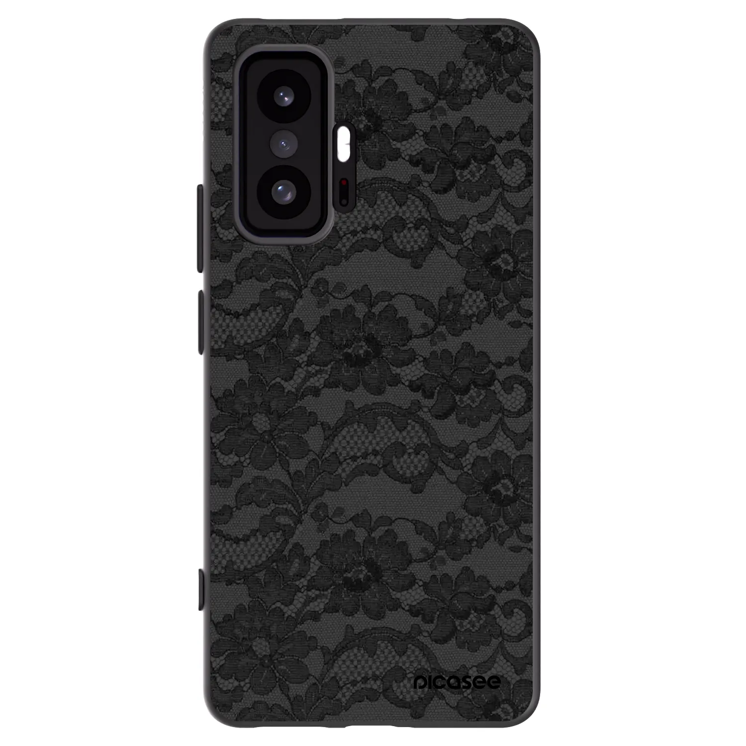 Picasee Μαύρη θήκη σιλικόνης για Xiaomi 11T Pro - Dark Elegance