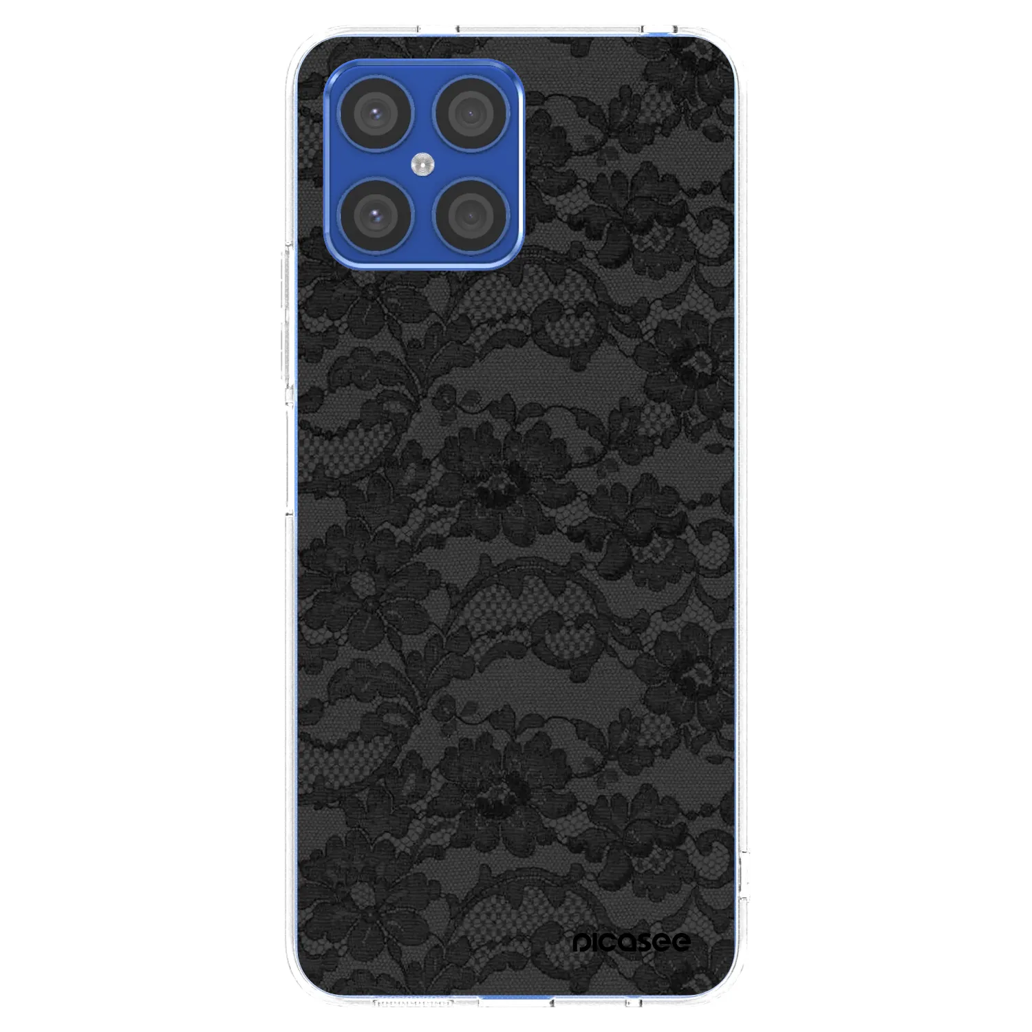 Picasee διαφανής θήκη σιλικόνης Honor X8 4G - Dark Elegance