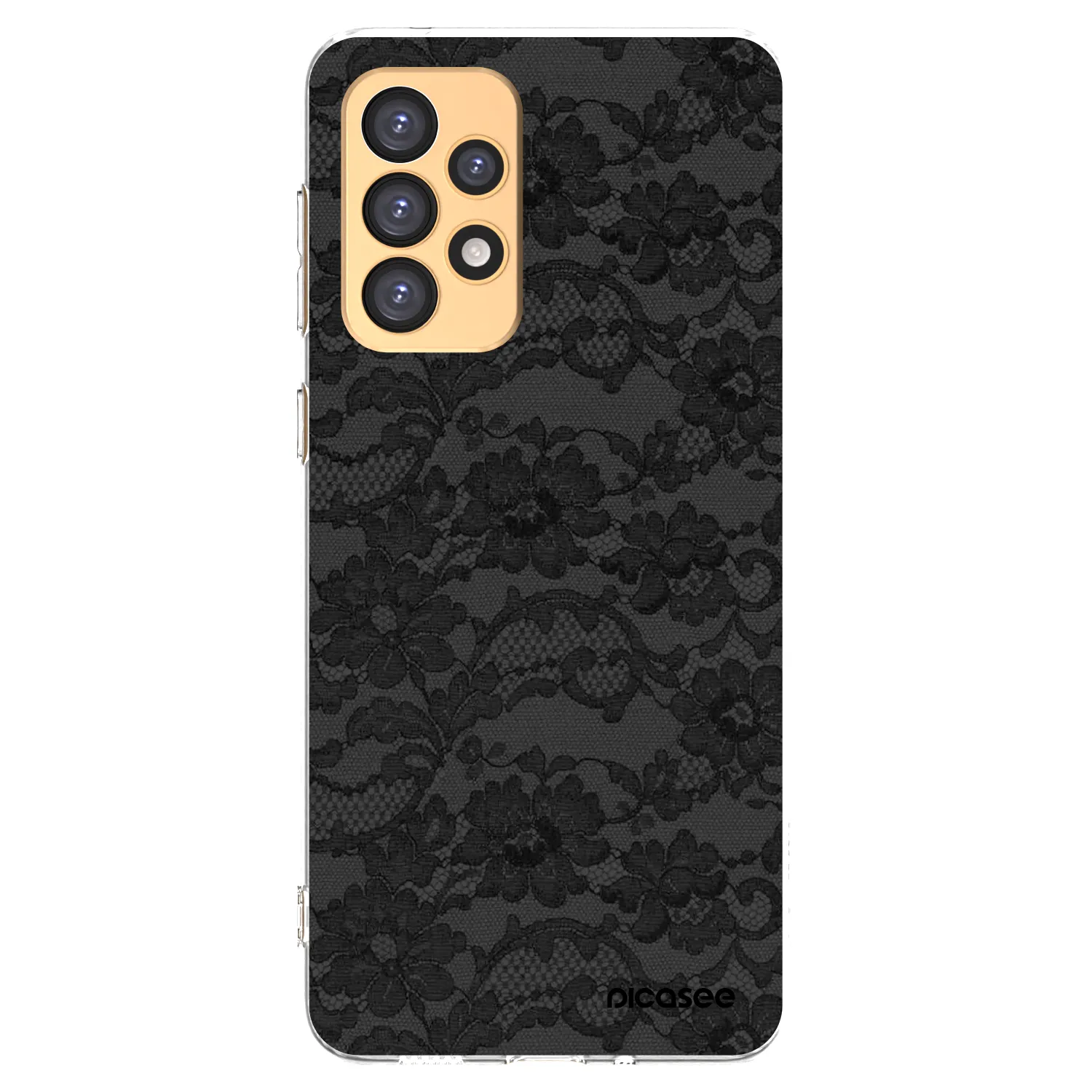 Picasee διαφανής θήκη σιλικόνης Samsung Galaxy A33 5G A336 - Dark Elegance