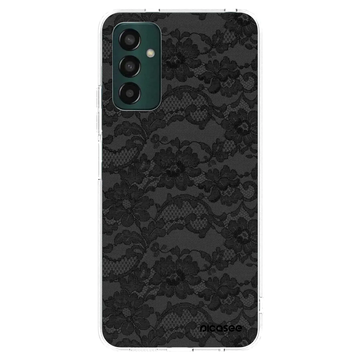 Picasee διαφανής θήκη σιλικόνης Samsung Galaxy M13 M135F - Dark Elegance