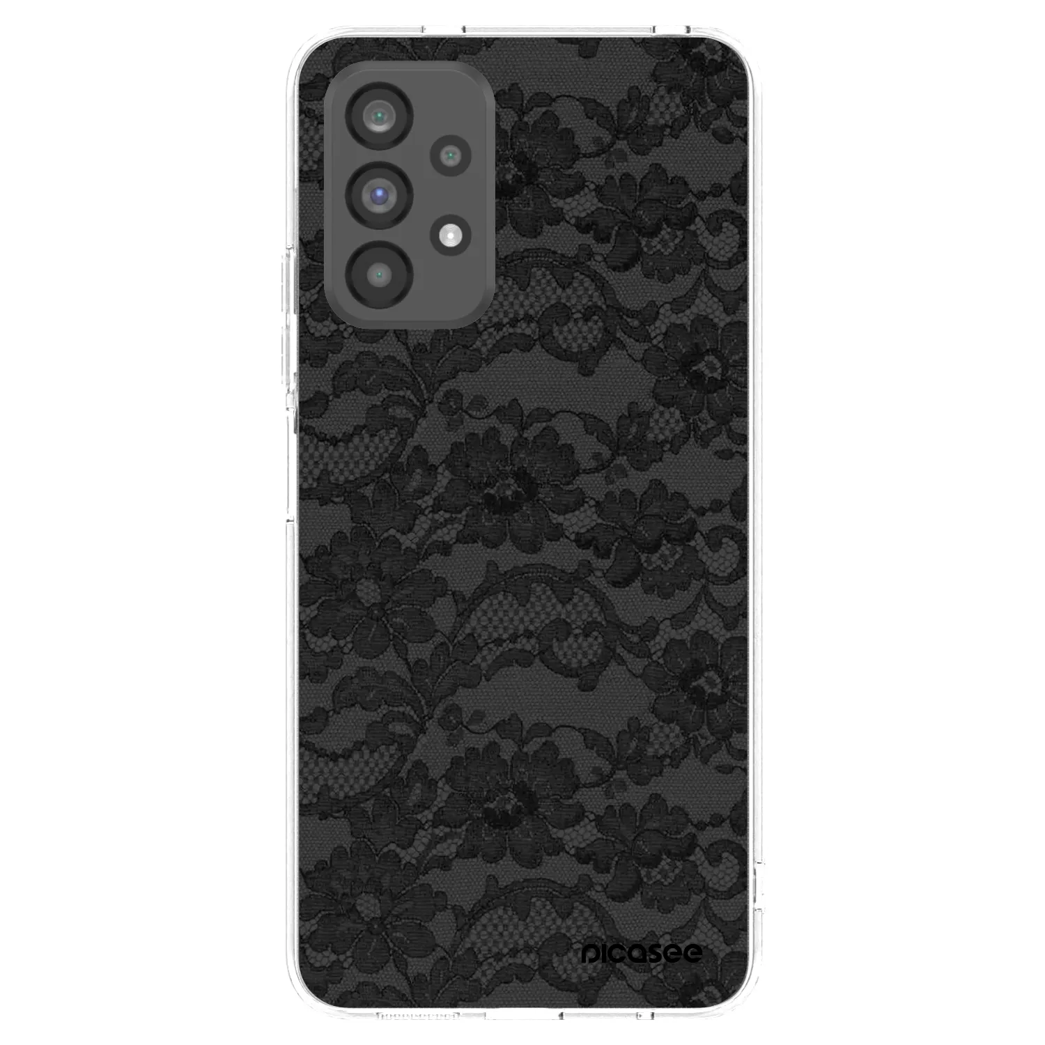 Picasee διαφανής θήκη σιλικόνης Samsung Galaxy A73 5G - Dark Elegance