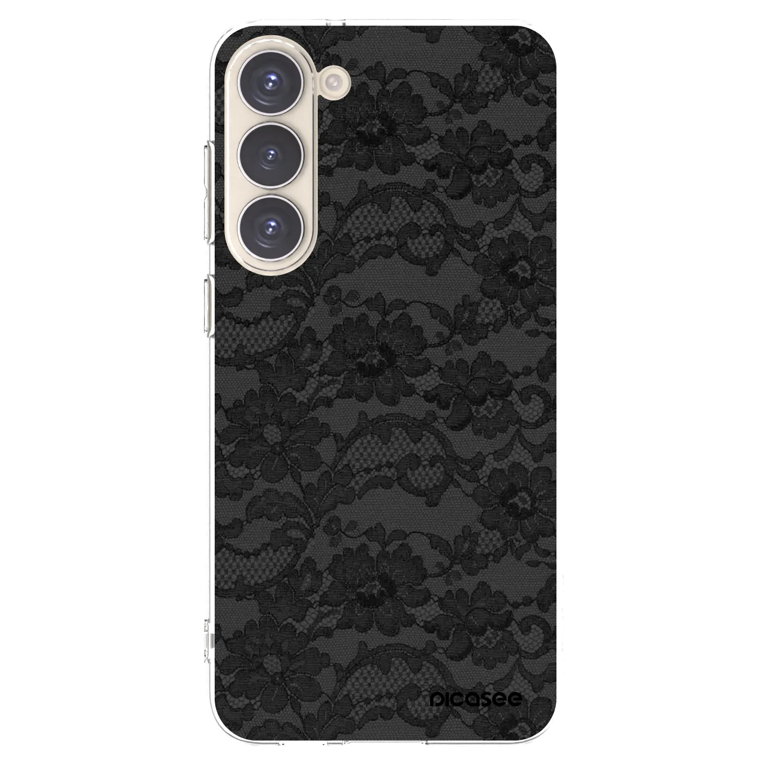 Picasee διαφανής θήκη σιλικόνης Samsung Galaxy S23+ 5G - Dark Elegance