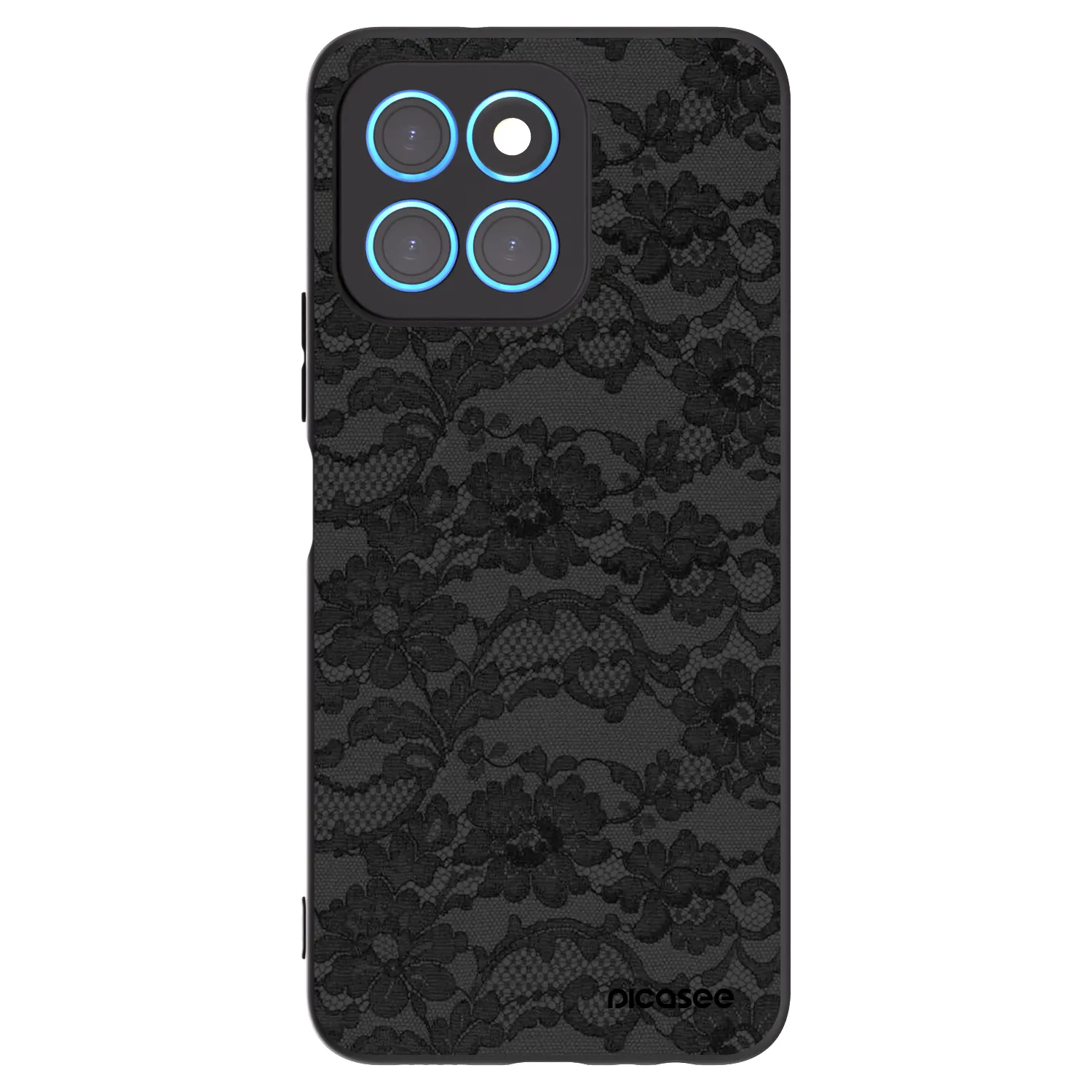 Picasee Μαύρη θήκη σιλικόνης για Honor X6 - Dark Elegance