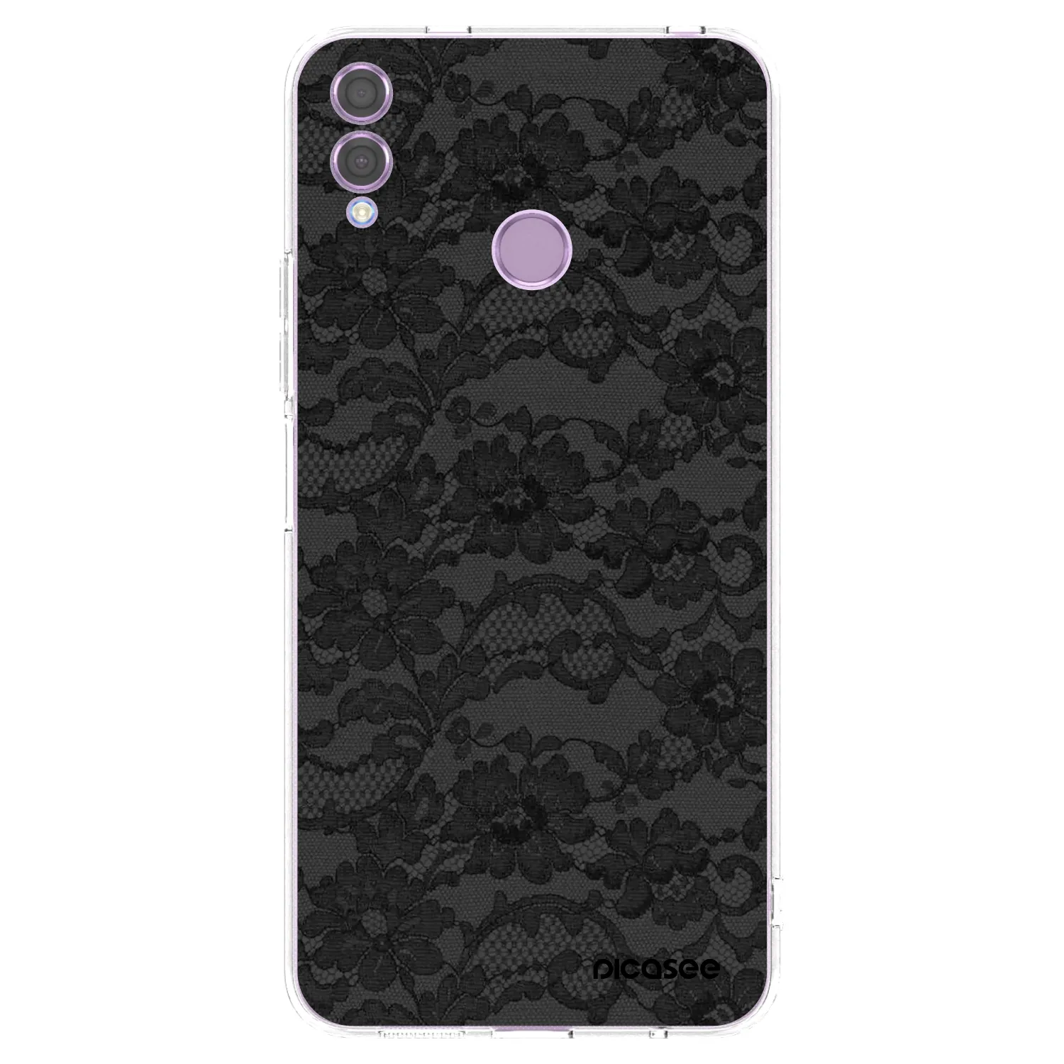 Picasee διαφανής θήκη σιλικόνης Honor 8X - Dark Elegance